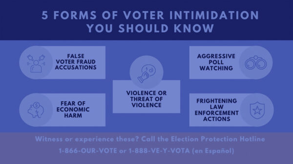 Fighting Against Voter Intimidation - Protect Democracy