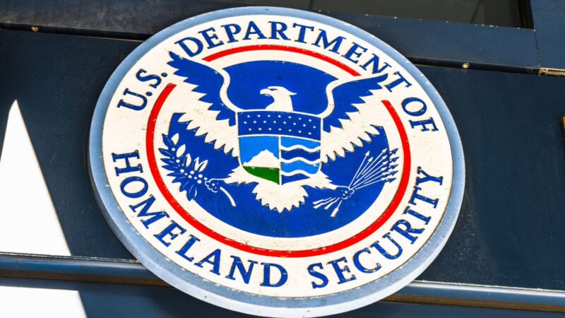 The seal for the Department of Homeland Security.