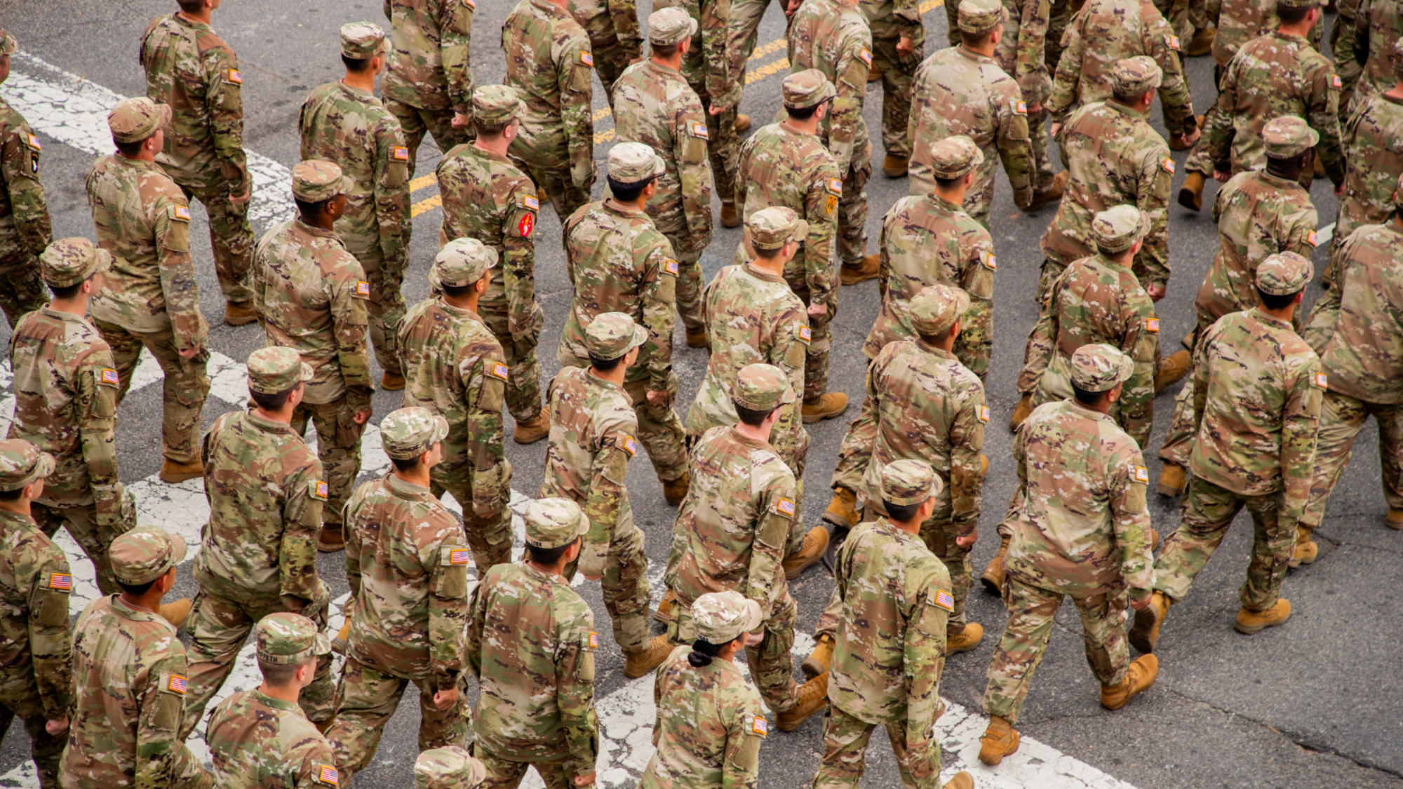 National guard in Washington, DC in 2025